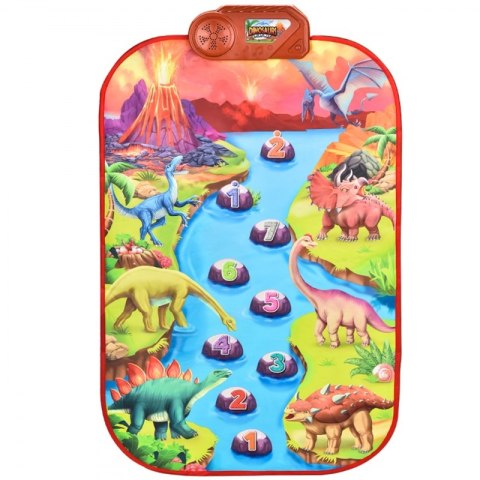 Woopie WOOPIE Duża Mata Muzyczna Pianino XL Dinozaury Interaktywna Woopie WOOPIE Duża Mata Muzyczna Pianino XL Dinozaury Interaktywna