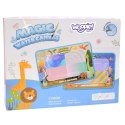 Woopie WOOPIE Magiczna Mata do Malowania Wodą XXL Pieczątki Cyferki 100cm