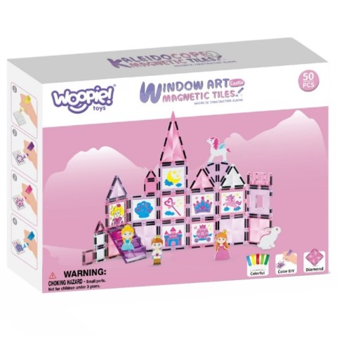 Woopie WOOPIE Magnetyczny Zestaw Konstrukcyjny Zbuduj Zamek Woopie WOOPIE Magnetyczny Zestaw Konstrukcyjny Zbuduj Zamek