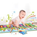 Woopie WOOPIE Mata Muzyczna XXL Dinusie 2w1 Pianinko 8 Melodii 110cm