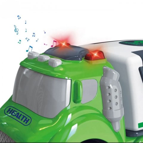 Woopie WOOPIE Śmieciarka CITY TRUCK Efekty Dźwiękowe i Świetlne Woopie WOOPIE Śmieciarka CITY TRUCK Efekty Dźwiękowe i Świetlne