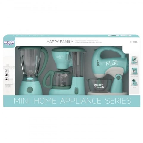 Woopie WOOPIE Zestaw AGD dla Dzieci 3w1 Mikser Blender Robot Kuchenny