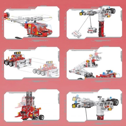 Woopie WOOPIE Zestaw Konstrukcyjny Creator City Fire Brigade Woopie WOOPIE Zestaw Konstrukcyjny Creator City Fire Brigade