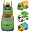 Woopie WOOPIE Zielona Laweta City Truck Efekty Dźwiękowe i Świetlne
