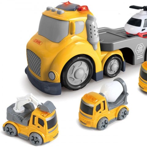 Woopie WOOPIE Żółta Laweta City Truck Efekty Dźwiękowe i Świetlne Woopie WOOPIE Żółta Laweta City Truck Efekty Dźwiękowe i Świetlne