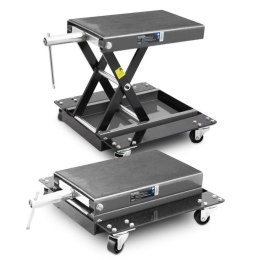 Bituxx Mobilny podnośnik motocyklowy nożycowy do 500kg grafitowy