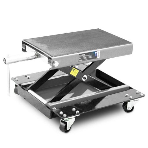 Bituxx Mobilny podnośnik motocyklowy nożycowy do 500kg grafitowy