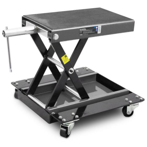 Bituxx Mobilny podnośnik motocyklowy nożycowy do 500kg grafitowy