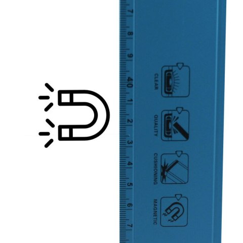 Bituxx Poziomica magnetyczna aluminiowa Bituxx 40 cm Lekka Precyzyjna Wszechstronna Bituxx Poziomica magnetyczna aluminiowa Bituxx 40 cm Lekka Precyzyjna Wszechstronna