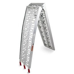 Bituxx Rampa aluminiowa składana 228 cm 340 kg antypoślizgowa transport motocykli