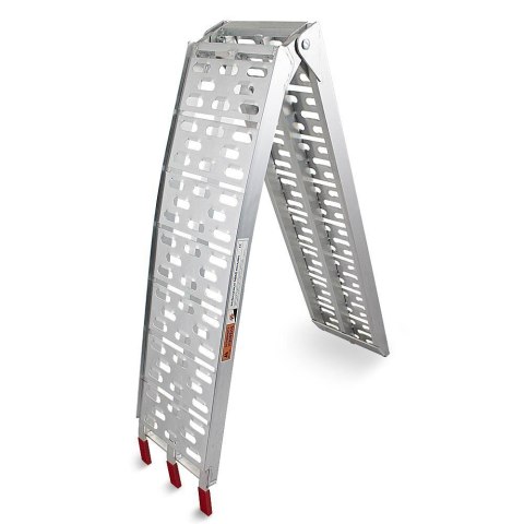 Bituxx Rampa aluminiowa składana 228 cm 340 kg antypoślizgowa transport motocykli Bituxx Rampa aluminiowa składana 228 cm 340 kg antypoślizgowa transport motocykli