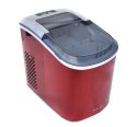 E-hurtownia Kostkarka do lodu 2,2L 15kg/24h czerwona przenośna 2 rozmiary kostek