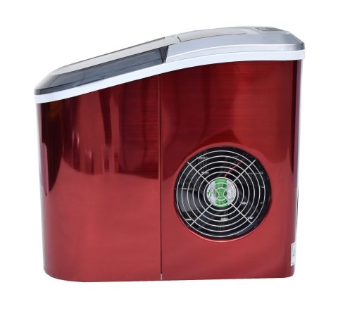 E-hurtownia Kostkarka do lodu 2,2L 15kg/24h czerwona przenośna 2 rozmiary kostek E-hurtownia Kostkarka do lodu 2,2L 15kg/24h czerwona przenośna 2 rozmiary kostek