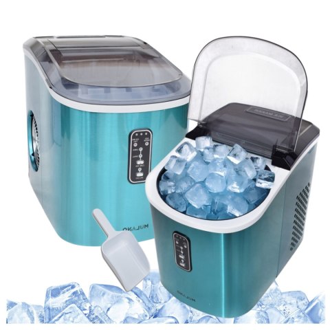 E-hurtownia Kostkarka do lodu 2,2L 15kg/24h przenośna niebieska wybór kostek E-hurtownia Kostkarka do lodu 2,2L 15kg/24h przenośna niebieska wybór kostek