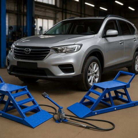 E-hurtownia Najazdy hydrauliczne rampy samochodowe 2720 kg regulowane 16 40 cm suv E-hurtownia Najazdy hydrauliczne rampy samochodowe 2720 kg regulowane 16 40 cm suv