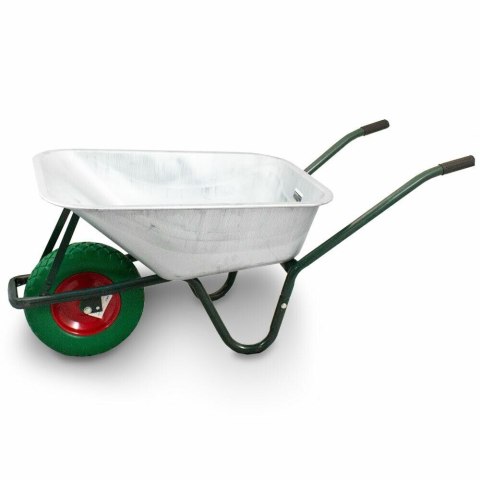 E-hurtownia Taczka budowlana 100l 250kg z kołem pu 40cm stalowa misa lekka