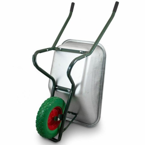 E-hurtownia Taczka budowlana 100l 250kg z kołem pu 40cm stalowa misa lekka