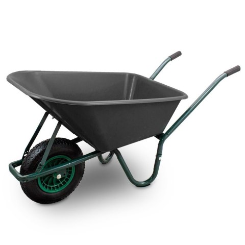 E-hurtownia Taczka ogrodowa 100l 250kg pvc koło pneumatyczne stalowa lekka wytrzymała