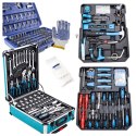E-hurtownia Zestaw narzędzi 1300 el walizka crv skrzynka z bitami grzechotki klucze