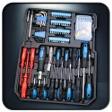 E-hurtownia Zestaw narzędzi 1300 el walizka crv skrzynka z bitami grzechotki klucze