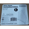 Masterkidz MASTERKIDZ Drewniana Tablica STEM Wolnostojąca XXL w Kształcie Domu