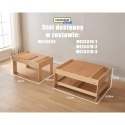 Masterkidz MASTERKIDZ Drewniany Stół Edukacyjny + AKCESORIA STEM WALL + 135 Klocków