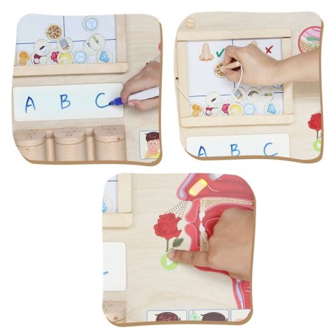 Masterkidz MASTERKIDZ Tablica Edukacyjna Zmysł Węchu Montessori Masterkidz MASTERKIDZ Tablica Edukacyjna Zmysł Węchu Montessori