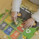 Masterkidz MASTERKIDZ Tablica Magnetyczna Segregowanie Odpadów Ciężarówka do Recyklingu Montessori