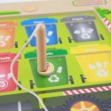 Masterkidz MASTERKIDZ Tablica Magnetyczna Segregowanie Odpadów Ciężarówka do Recyklingu Montessori