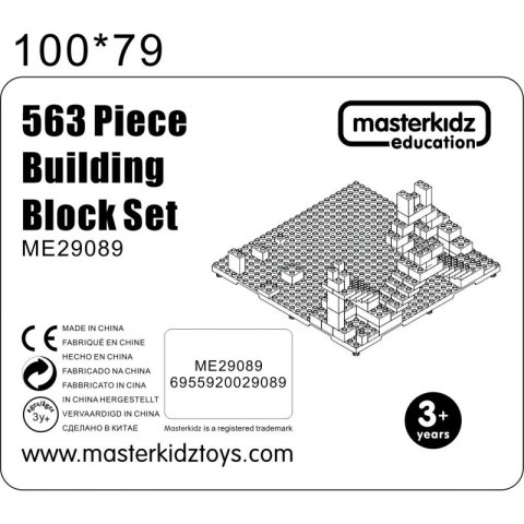 Masterkidz MASTERKIDZ Zestaw Klocków Konstrukcyjnych STEM 563 el. Masterkidz MASTERKIDZ Zestaw Klocków Konstrukcyjnych STEM 563 el.