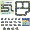 Woopie Let's Go Green WOOPIE GREEN Droga Puzzle dla Dzieci Autostrada Makieta 21 el. Certyfikat FSC
