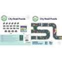 Woopie Let's Go Green WOOPIE GREEN Droga Puzzle dla Dzieci Autostrada Makieta 21 el. Certyfikat FSC