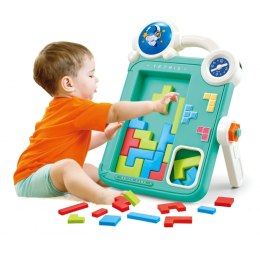 Woopie WOOPIE Dwustronna Tablica do Rysowania Gra Tetris 2w1 Pomarańczowa