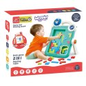 Woopie WOOPIE Dwustronna Tablica do Rysowania Gra Tetris 2w1 Pomarańczowa