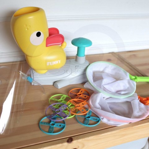 Woopie WOOPIE Gra Zręcznościowa Złap Frisbee Wyrzutnia Dysków Woopie WOOPIE Gra Zręcznościowa Złap Frisbee Wyrzutnia Dysków