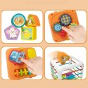 Woopie WOOPIE Kostka Edukacyjna Sorter 4w1 Kształty 18m+
