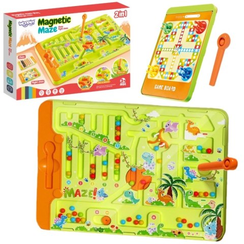 Woopie WOOPIE Magnetyczny Labirynt 2w1 Gra Chińczyk Woopie WOOPIE Magnetyczny Labirynt 2w1 Gra Chińczyk