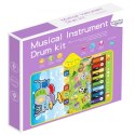 Woopie WOOPIE Mata Muzyczna Zwierzątka Interaktywne Pianino I Perkusja 2w1