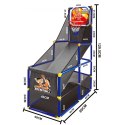 Woopie WOOPIE Stanowisko do Gry w Koszykówkę Basketball