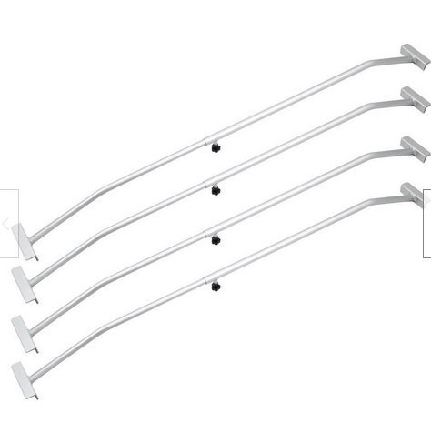 Bituxx 4 wsporniki do plandeki aluminiowe 140-210 cm płaskie regulowane przyczepa Bituxx 4 wsporniki do plandeki aluminiowe 140-210 cm płaskie regulowane przyczepa