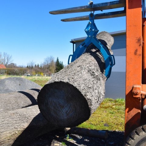 Bituxx Chwytak do klod drewna reczny stalowy do lasu tartaku transportu 800kg Bituxx Chwytak do klod drewna reczny stalowy do lasu tartaku transportu 800kg