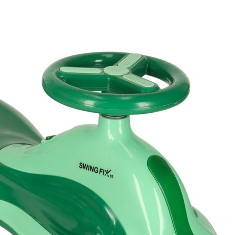 Jeździk grawitacyjny LED Swing FIX S2 skuter z rączką zielony max 100kg Kik Sp. z o. o. Sp. k.