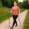 Kijki kije trekkingowe do nordic walking składane 2 sztuki czarne Kik Sp. z o. o. Sp. k.