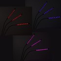 Lampa do roślin LED uprawy wzrostu panel 3 żarówki Kik Sp. z o. o. Sp. k.