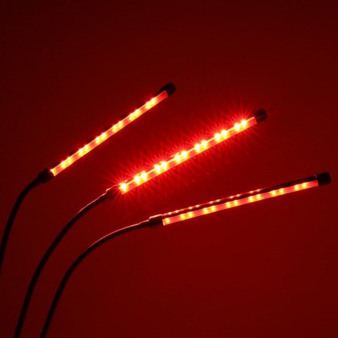 Lampa do roślin LED uprawy wzrostu panel 3 żarówki Kik Sp. z o. o. Sp. k.