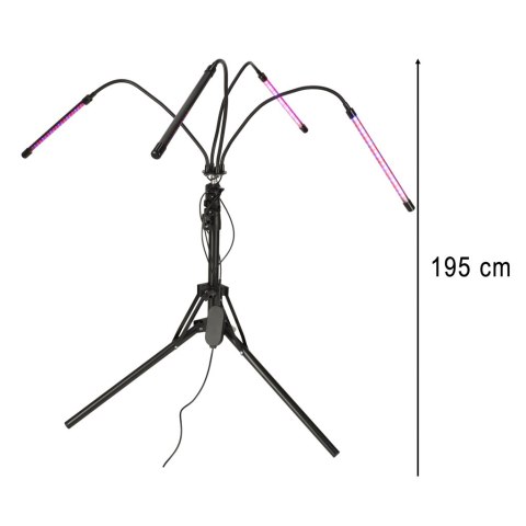 Lampa do roślin LED uprawy wzrostu panel 4x80LED Kik Sp. z o. o. Sp. k.