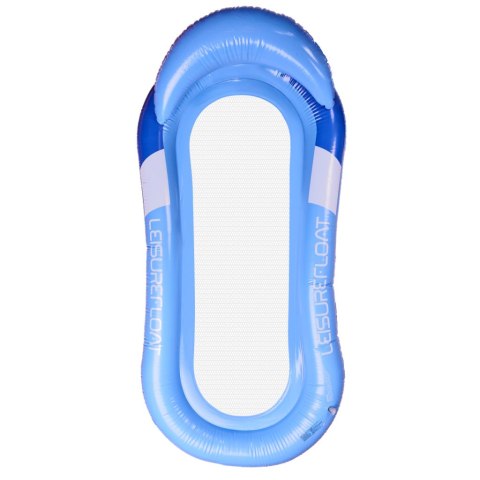 Materac dmuchany plażowy hamak wodny leżak fotel krzesło do pływania basenu niebieski Kik Sp. z o. o. Sp. k.