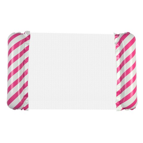 Materac dmuchany plażowy hamak wodny leżak fotel krzesło do pływania basenu różowy Kik Sp. z o. o. Sp. k.