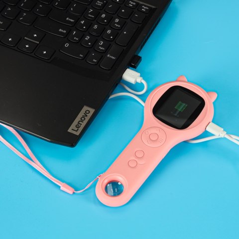 Mikroskop optyczny lupa cyfrowa 500x 2Mpx różowy Kik Sp. z o. o. Sp. k.