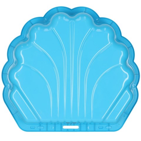 Piaskownica zamykana basen Muszelka Twins podwójna 2w1 160x87,5x19,5cm niebieska "3Toysm" Dzięgielewski Tomasz